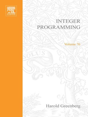 cover image of Integer Programming